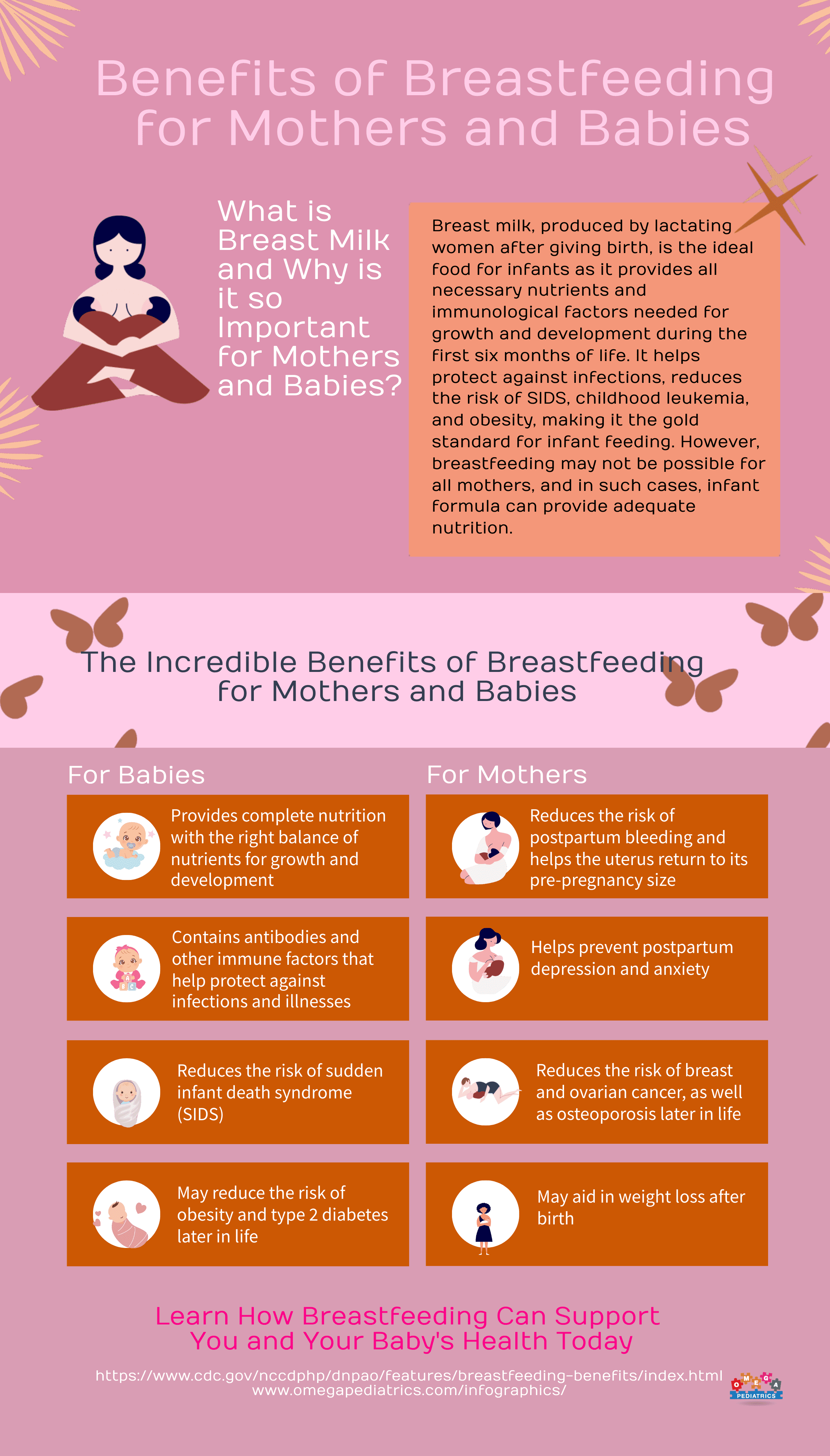 10 Benefits of Breastfeeding for Mothers and Babies