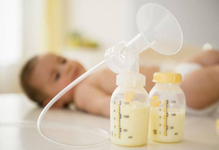 first-drink pumped breastmilk